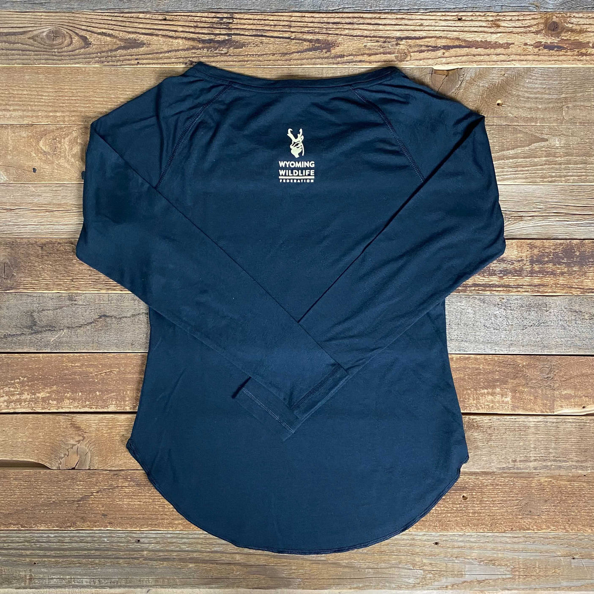 Women's Spoon and Crockpot Club Long Sleeve • Black Wyoming Wildlife