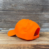Blaze Orange Trucker Hat • Wyoming Wildlife Federation Circle Logo